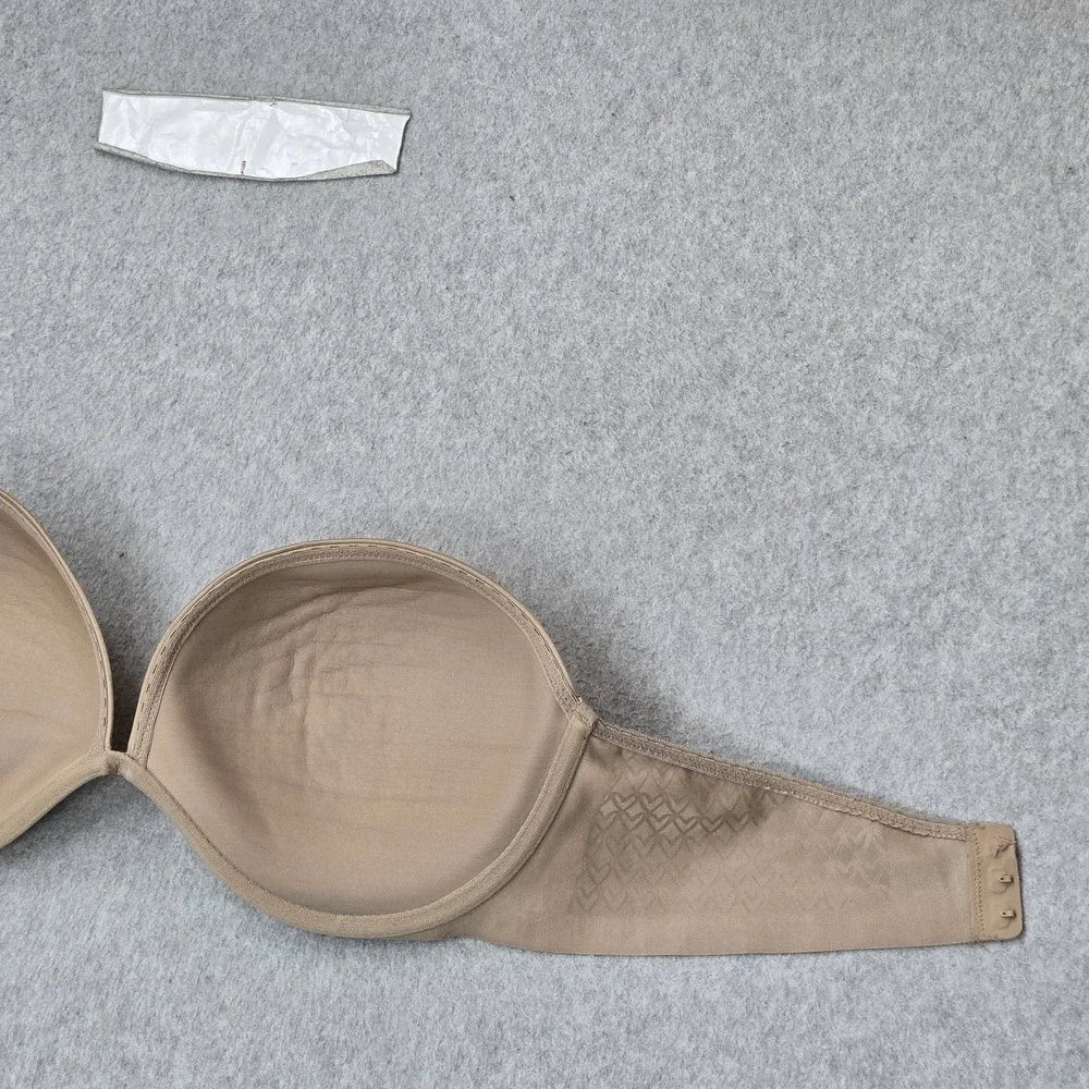 Victoria's Secret Women Bra 38D Beige Lightly Lined Underwired Multiway READ